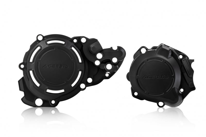 Acerbis X-Power Engine Cover Kit (Black) For 18-23 Beta 250Rr2Stroke 2780670001