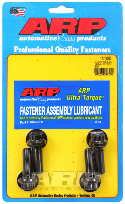 ARP 147-2502 Black For Dodge Cummins 5.9L 12V/24V balancer bolt kit