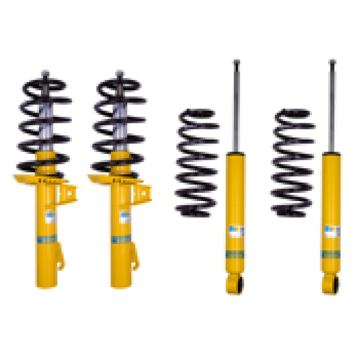 Bilstein B12 2010 Volkswagen Golf TDI Hatchback Front and Rear Suspension Kit 46-187956