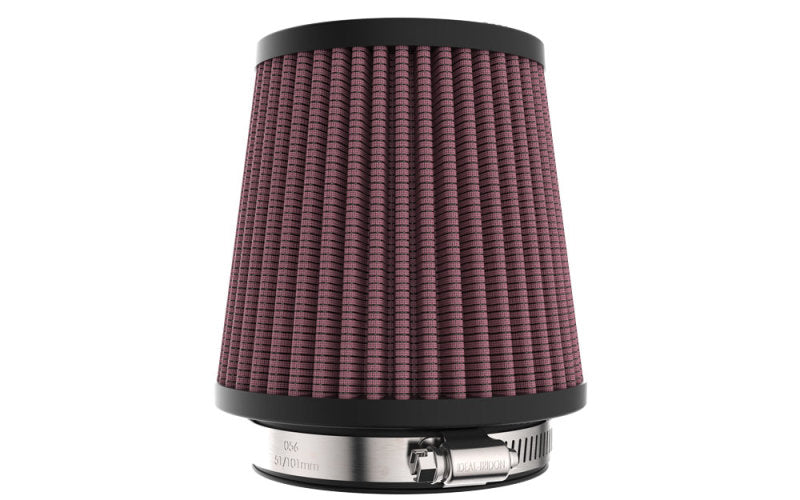 K&N Universal Clamp-On Air Filter: High Performance, Premium, Washable, Replacement Filter: Flange Diameter: 3 In, Filter Height: 4.375 In, Flange Length: 0.75 In, Shape: Tapered Round, Ru-9410 RU-9410