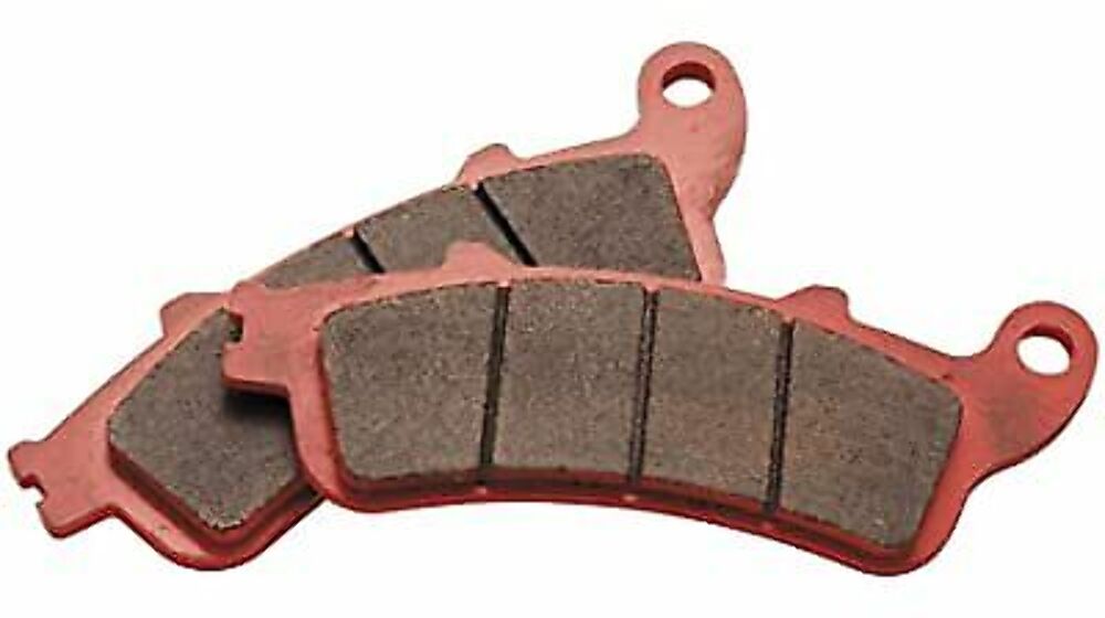 BikeMaster Sintered Front and Rear Motorcycle Brake Pads Compatible Fits