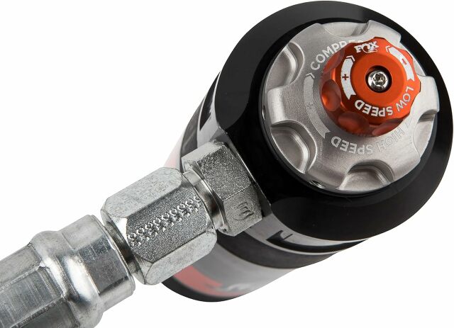 FOX 2.5 Coil-Over Shocks w/ DSC Reservoir 8 Inch Lift Performance Elite Series Fits Ford F250 / F350 Super Duty (05-24) 4WD