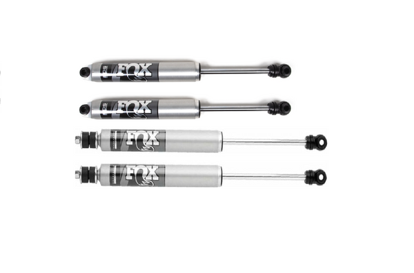 FOX 2.0 Performance Shocks Set, Fits 99-04 GMC Sierra 2500 HD 4WD w/7-9" Lift F0148
