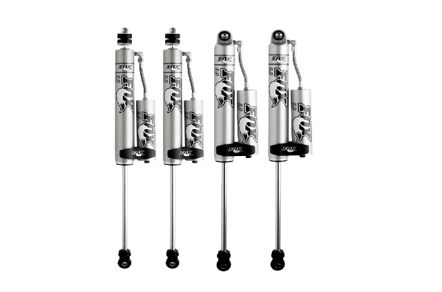 Fox 2.0 Performance Reservoir Shock Set compatible with 2007-2016 Jeep Wrangler w/4-6" Lift