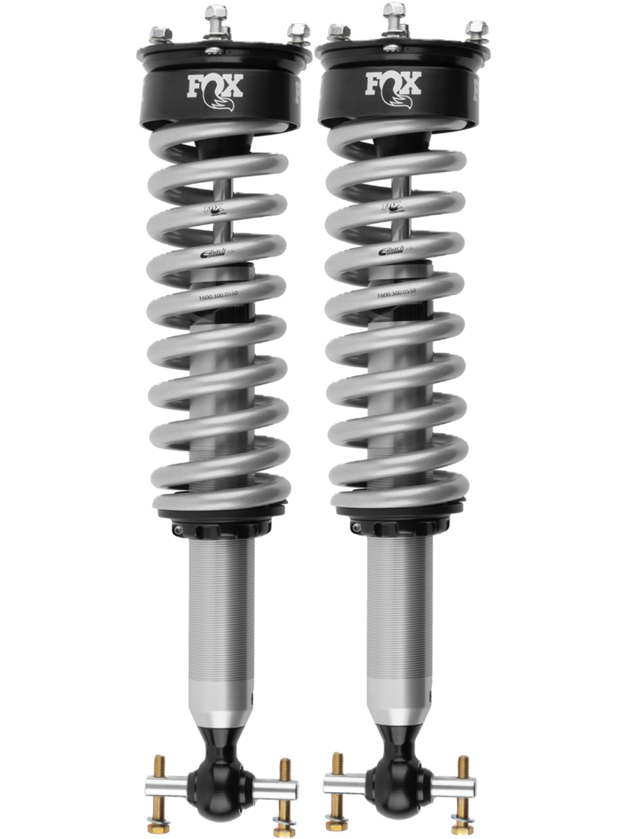 FOX Pair 19-ON Fits GM 1500 Front Coilover W/uca Ps 2.0 Ifp NON-TB/NON-AT4 2-3.5 Lift TB/AT4 1.5 Lift 985-02-156 F0502