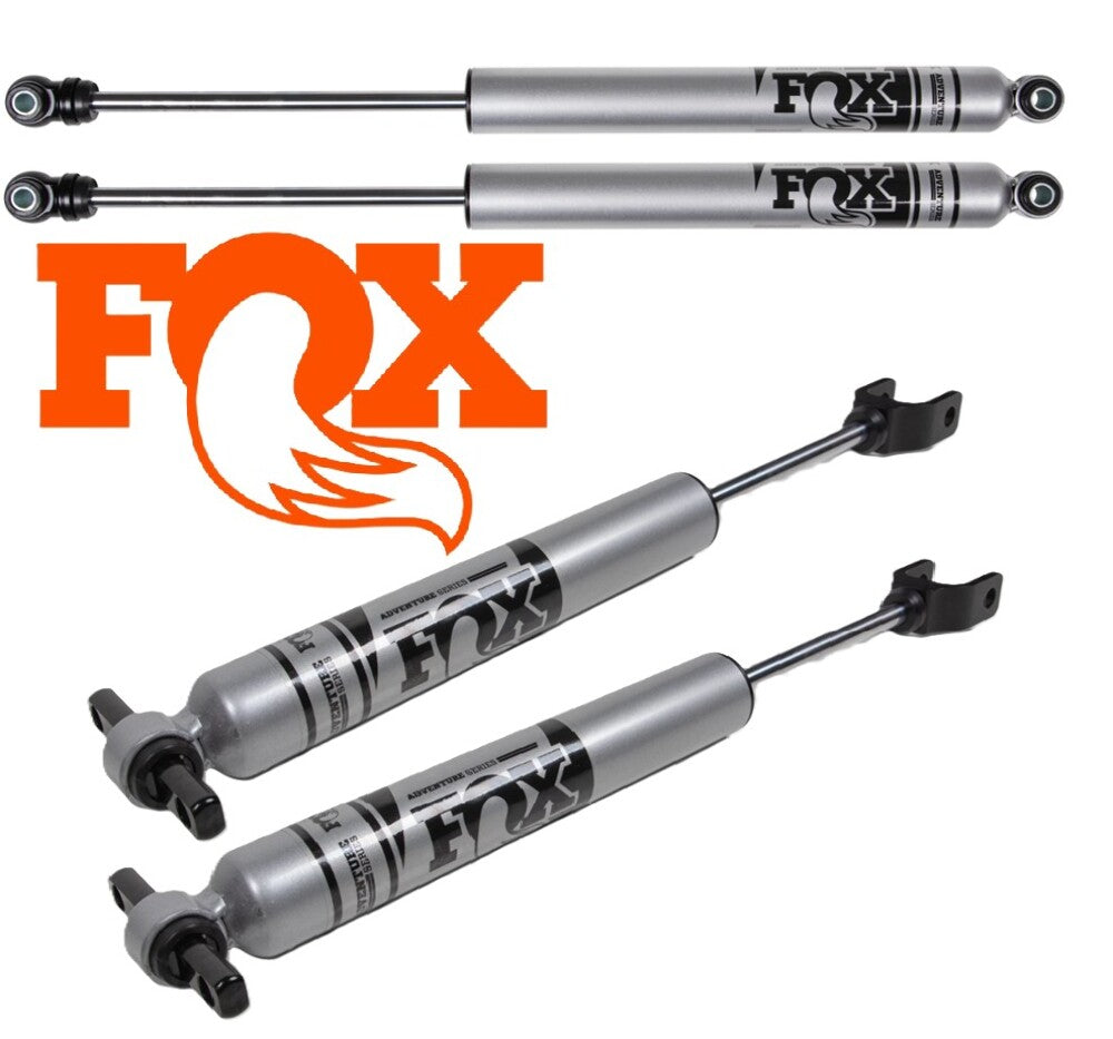 FOX 2.0 Adventure Series Shocks 2011-2019 Fits Chevy/gmc HD 3in Lift Front And Rear F0905