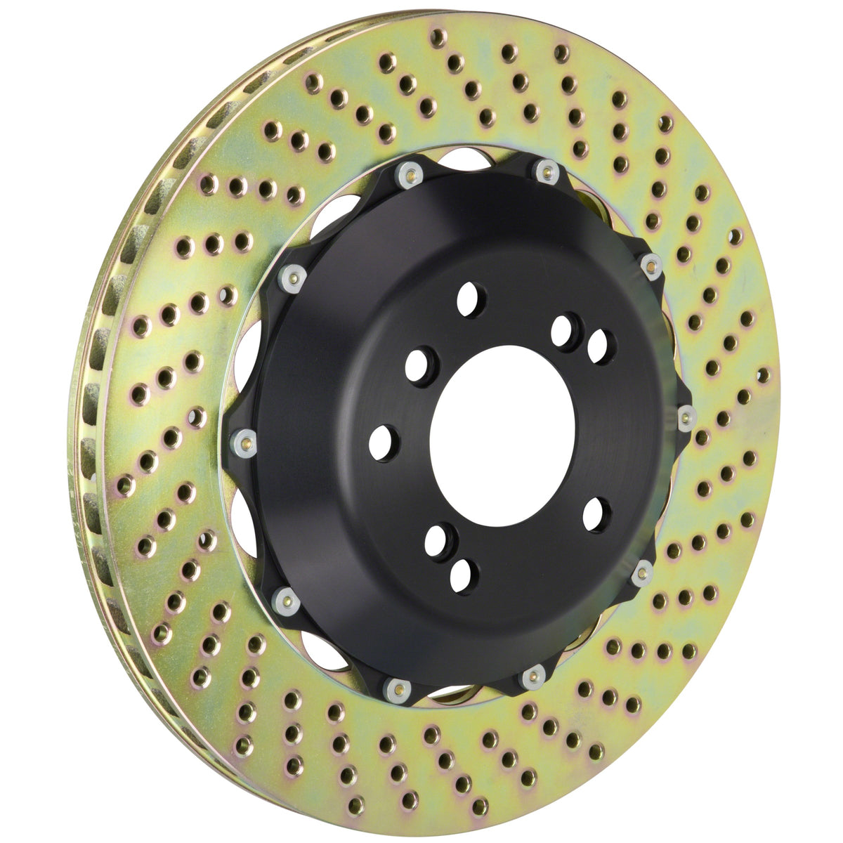 Brembo GT Front 2-Piece Rotor Kit, 355x32mm Drilled Discs, Fits 2003-2006 Dodge Viper 101.8001A