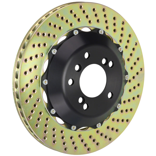 Brembo GT Front 2-Piece Rotor Kit, 355x32mm Drilled Discs, Fits 2003-2006 Dodge Viper 101.8001A