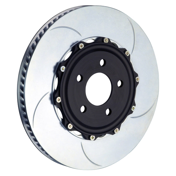 Brembo GT Front 2-Piece Rotor Kit, 355x32mm Type-5 Slotted Discs, Fits 2005-2006 Ford GT 102.8005A