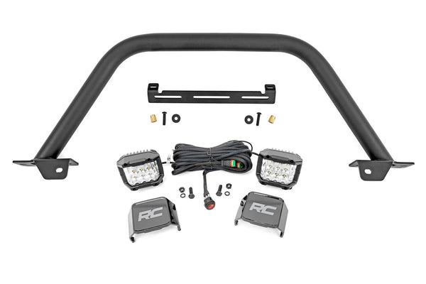 Rough Country Safari Bar 3" Osram (Pair) Wide Oe Modular Steel Fits Ford Bronco (21-23) 51114