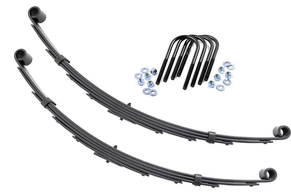 Rough Country Front Leaf Springs 6" Lift Pair Fits GMC C15/K15 Truck (73-87)/Half-Ton Suburban (73-91) 8015KIT