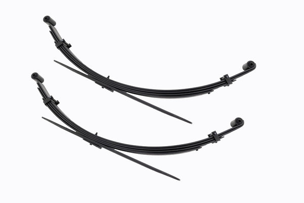 Rough Country Rear Leaf Springs 4" Lift Pair Fits Ford Bronco (78-79)/F-250 (77-79) 8033KIT