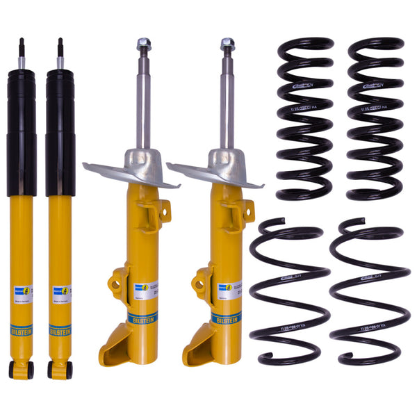 BILSTEIN B12 (Pro-Kit) 12-15 Fits Mercedes-Benz SLK250 Base L4 1.8L Front and Rear Suspension Kit 46-257833