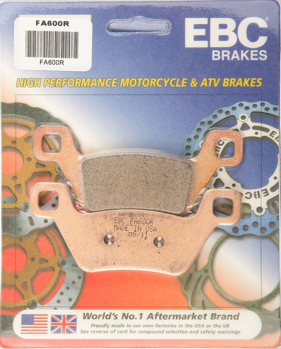 EBC Brakes FA600R Disc Brake Pad Set