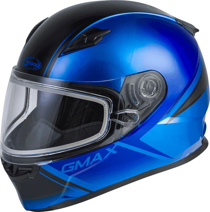 FF-49S Full-FACE Hail Snow Helmet Blue/Black MD