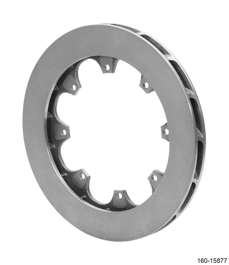 Wilwood ULHD 16 Curved Vane Rotor Spec-37 Iron 11.75in Rotor Diameter Right Hand Side 160-15877