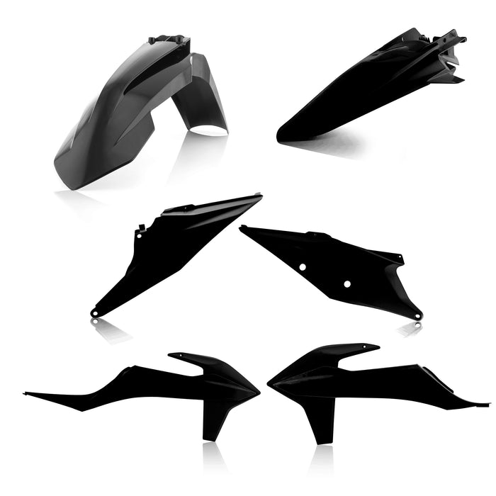 Acerbis Standard Plastic Kits For Ktm - Black (2726500001)