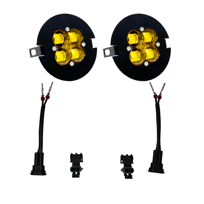 Baja Designs Fits Ford/Toyota F-150/Tundra/Tacoma Fog Light Kit Amber 447705