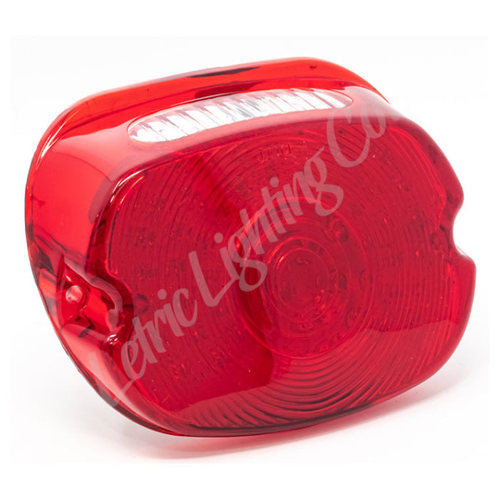 Letric Lighting Co Slantback Low Led Tailight Red Lense LLC-SLTL-R