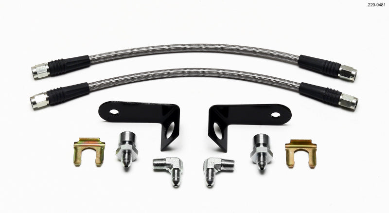 Wilwood Flexline Kit Front Kit Car w/FSL4 Caliper 220-9481
