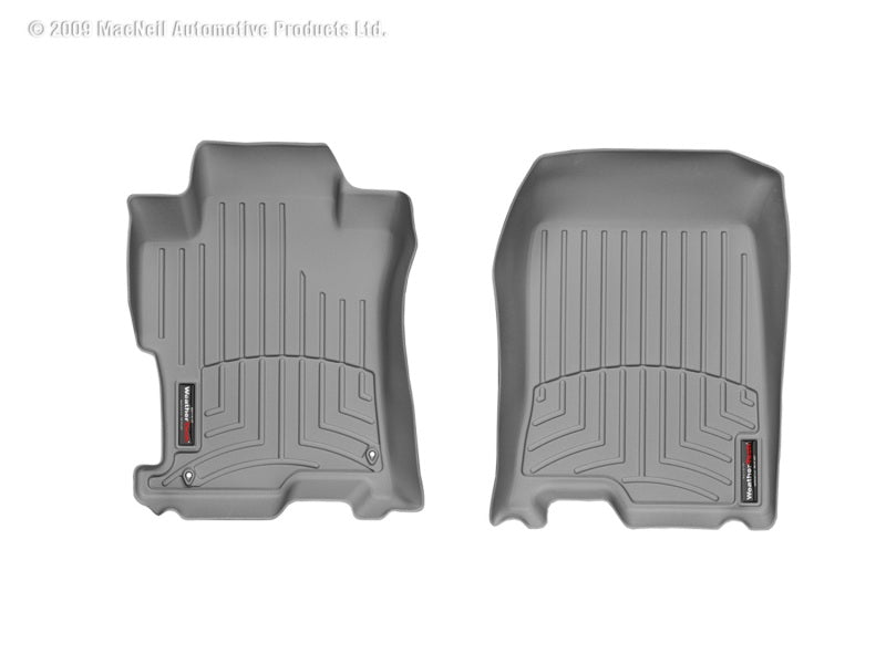 WeatherTech 08-12 Honda Accord Front FloorLiner Grey 461481