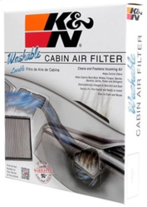 K&N Cabin Air Filter: Premium, Washable, Clean Airflow To Your Cabin Air Filter Replacement: Designed For Select 2005-2010 Dodge/Chrysler (Challenger, Charger, Magnum, 300, 300C), Vf3007 VF3007