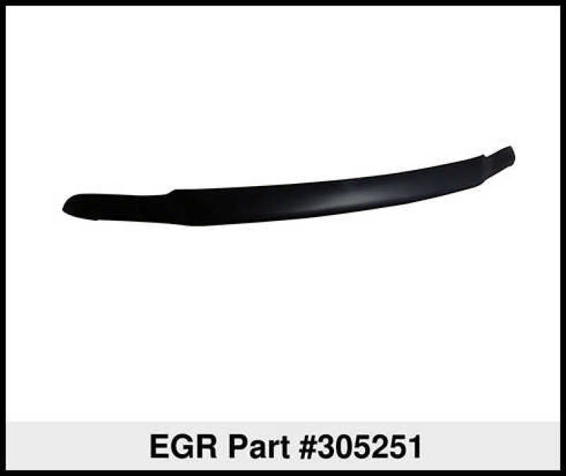 EGR compatible with Jeep 2018+ Wrangler / 2020+ Gladiator Superguard Hood Shield Dark Smoke (305251) 305251