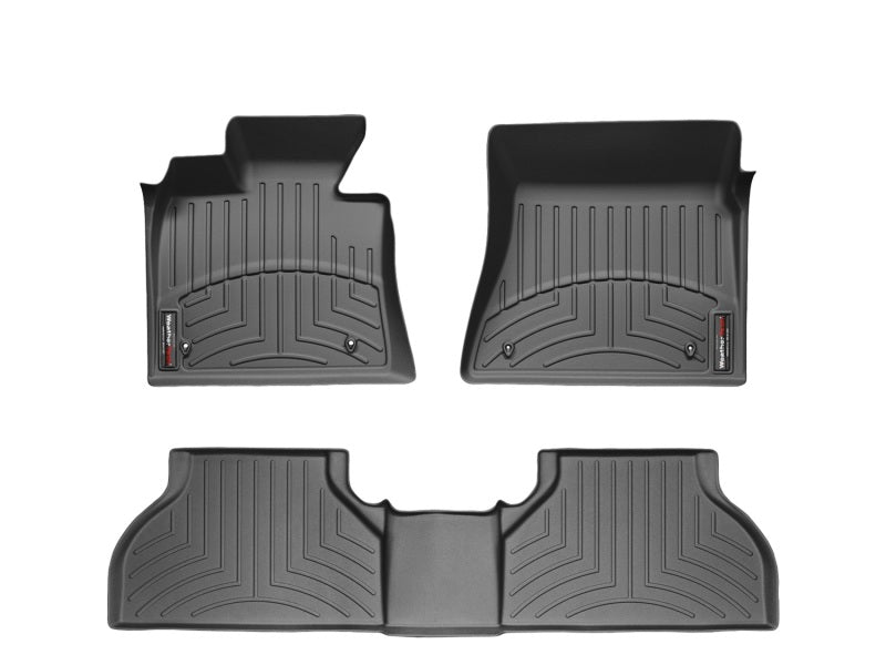 WeatherTech 2013+ Jaguar JX Series Front FloorLiner Black (Fits Both Wheelbase Lengths; Not RWD) 447541