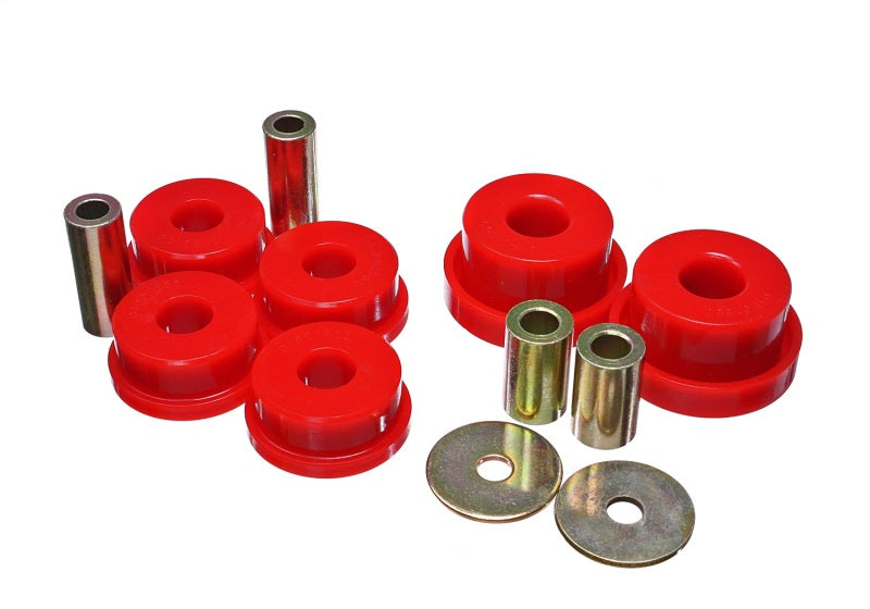 Energy Suspension 00-09 Subaru Legacy Red Rear Differential Mount Bushing Set 19.1105R