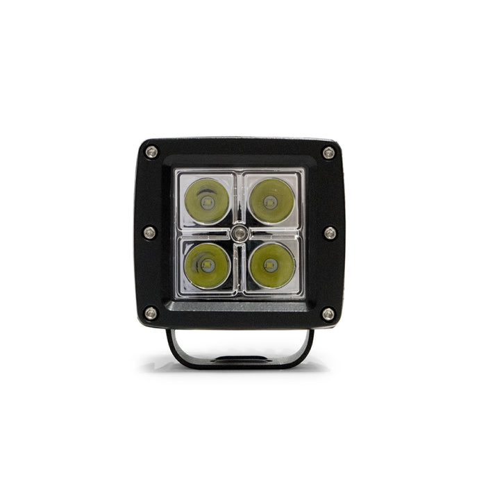 DV8 Offroad 3in Cube LED Light 20W Spot 5W LED Chrome B3CE16W4W