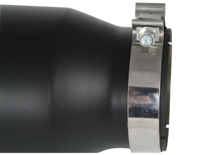 aFe MACH Force-XP 409 SS Right Side Single Wall Exhaust Tip 5in Inlet x 7in Outlet x 15in L 49T50701-B15