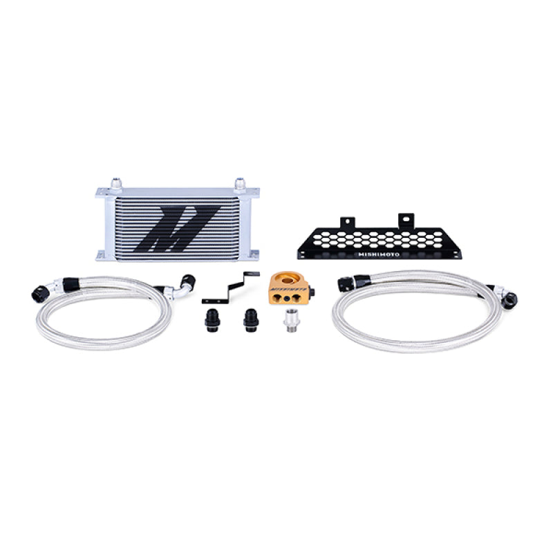 Mishimoto 13+ Ford Focus ST Thermostatic Oil Cooler Kit Silver MMOC-FOST-13T
