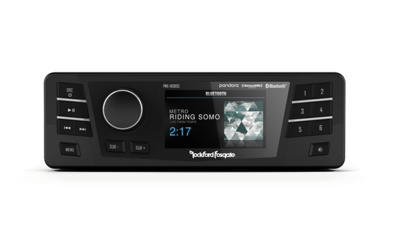 Rockford Fosgate Pmx Factory Replacement Radio PMX-HD9813