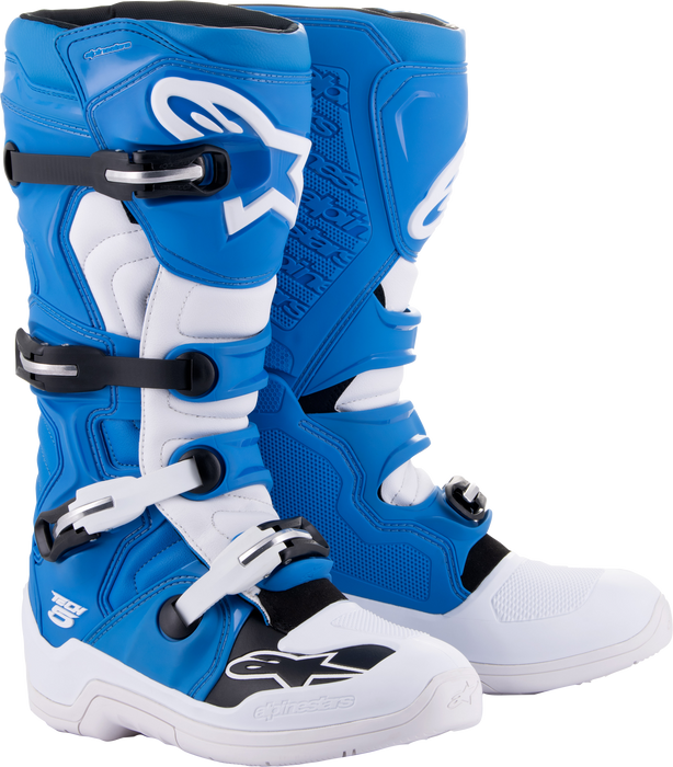 Alpinestars Tech 5 MX Boots (Blue/White, 13)