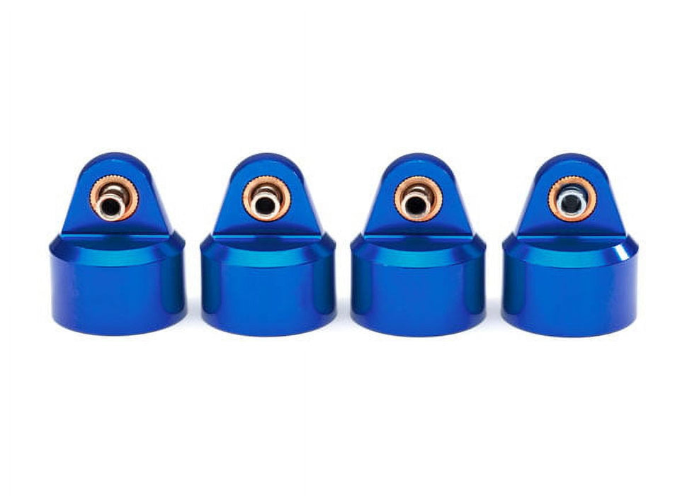 Traxxas Shock Caps, Aluminum (Blue-Anodized), Gt-Maxx? Shocks (4) 8964X