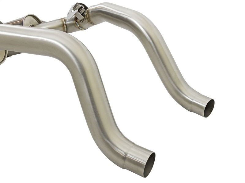 aFe MACHForce XP 3in-2 1/2in Axle Back 304SS Exhaust w/ Polished Tips 14-17 Chevy Corvette V8-6.2L 49-34056-P