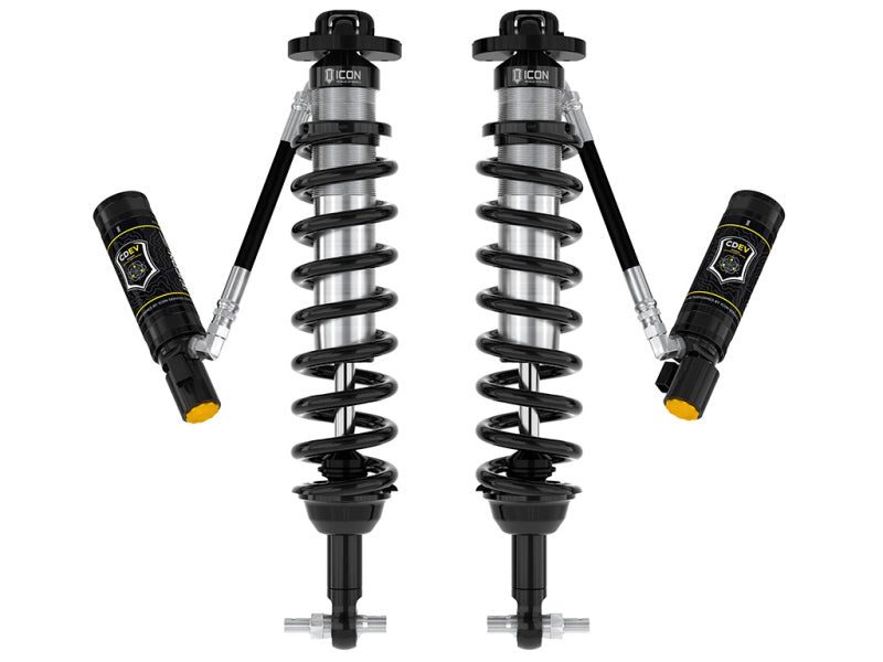 Icon 2021-Up Ford Bronco Front 2.5 Vs Remote Reservoir Coilover Kit With Cdev 48700E