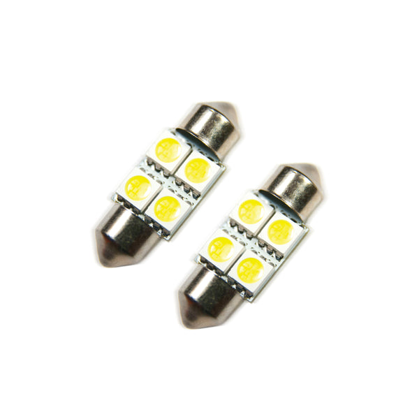 Oracle 33MM 4 LED 3-Chip Festoon Bulbs (Pair) Cool White SEE WARRANTY 5203-001