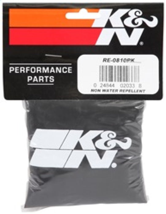 K&N PreCharger Round Tapered Filter Wraps (Black) - RE-0810PK