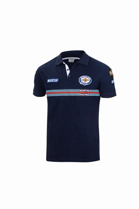 Sparco Polo Replica Martini-Racing Large Navy 01275MRBM3L