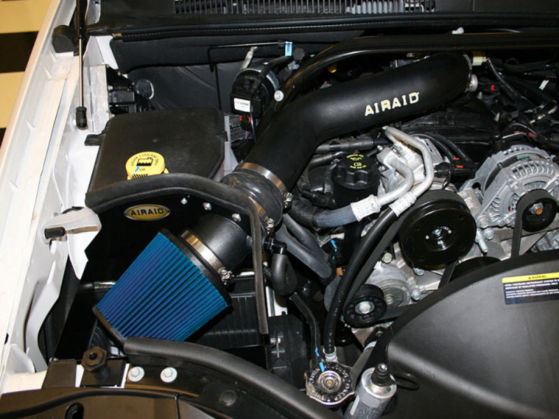 Airaid Cold Air Intake System By K&N: Increased Horsepower, Dry Synthetic Filter: Compatible With 2005-2007 Jeep (Grand Cherokee) Air- 313-205