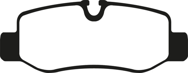 EBC 16+ Fits Mercedes-Benz Commercial Metris Van Ultimax Rear Brake Pads UD1893