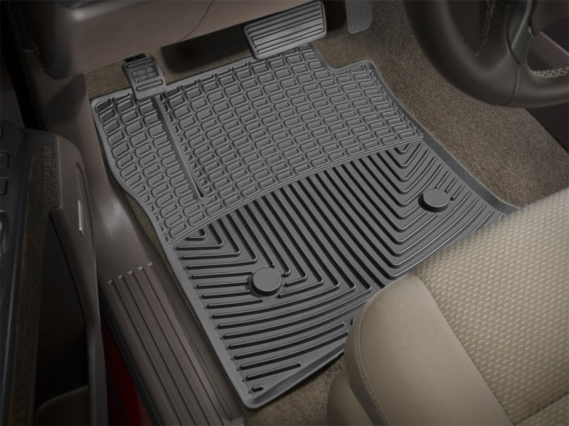 Weather Tech 21+ Compatible with Nissan Rogue Front Rubber Mats (Black) W575