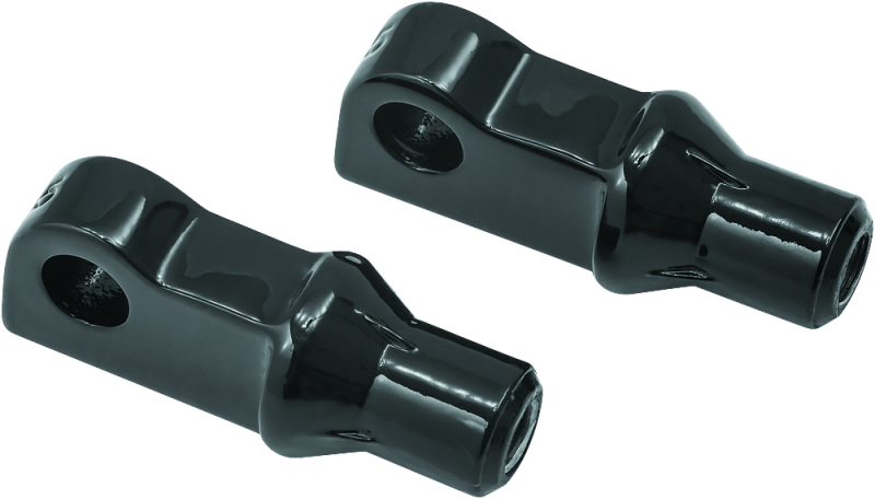 Kuryakyn Tapered Peg Adapters For Xl, Gloss Black 8887