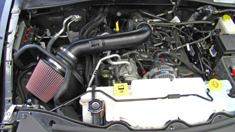 K&N 77-1562KTK Performance Intake Kit for JEEP LIBERTY 3.7L-V6, 2010-2012