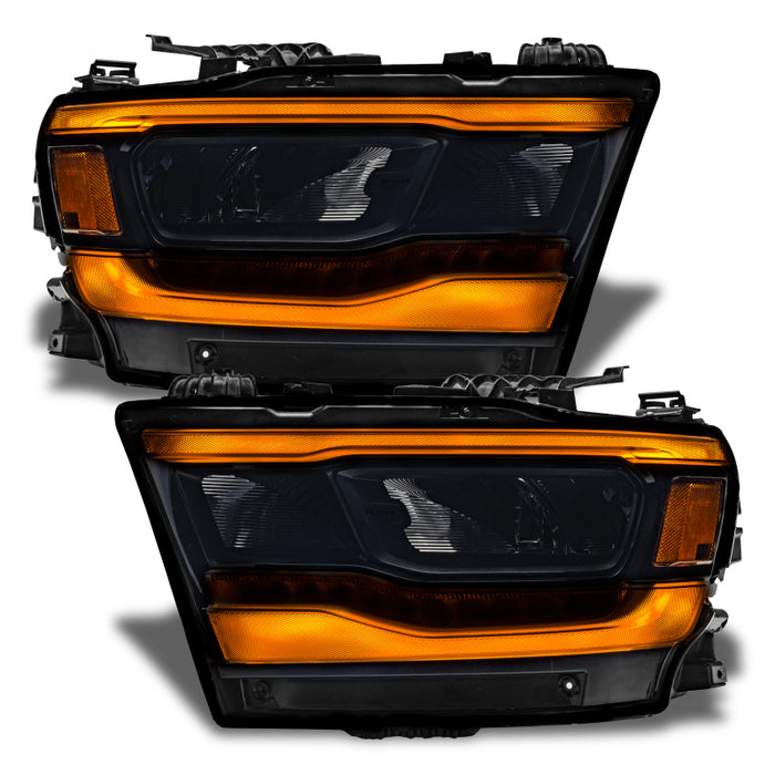 Oracle 19-21 Dodge RAM 1500 RGB+W Headlight DRL Upgrade Kit Colorshift-2.0 CNTLR Fits select: 2019-2021 RAM 1500 BIG HORN/LONE STAR