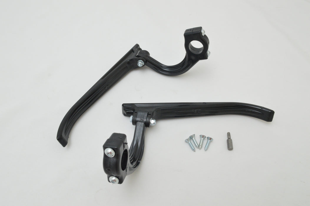Enduro Composite Mnt Roost Deflectors W/Mounting Hardware 53-200