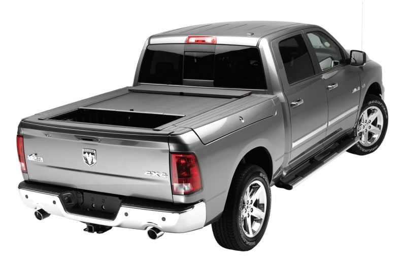 Roll-N-Lock Lg446M Locking Retractable M-Series Truck Bed Tonneau Cover For 2009-2018 Dodge Ram W/Rambox Fits 5.7' Bed LG446M