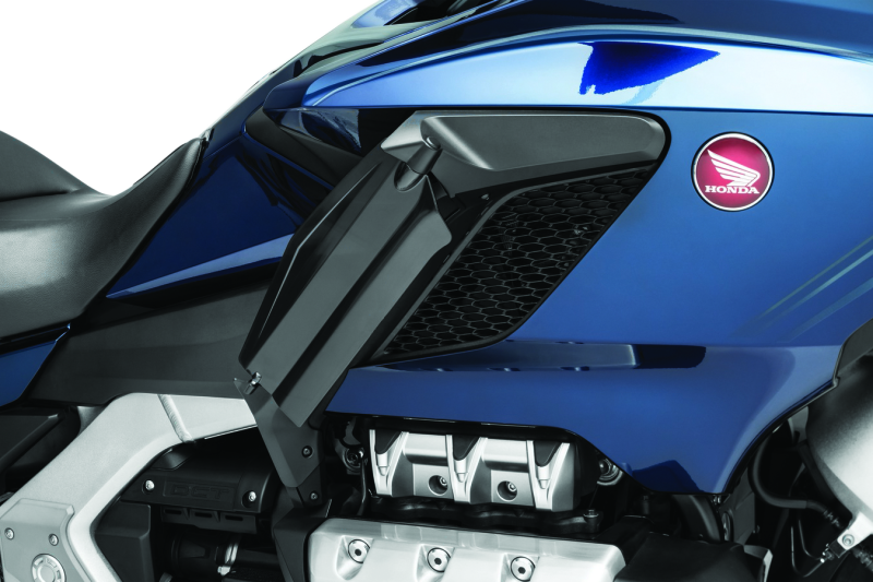 Kuryakyn Fairing Air Deflectors Smoke Tint Fits Honda Gold Wing Gl1800 18-20