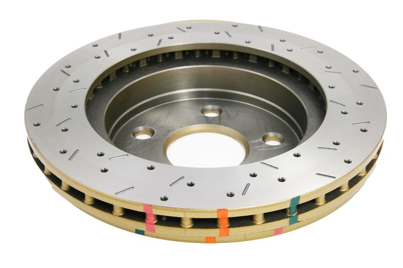 DBA 05-09 Compatible with Dodge Durango/05-10 Ram 4000 Series Drilled and Slotted Front Rotor 42442XS